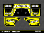 TEKNO PRO WING SKIN JWRAP - Jspec Stickers
