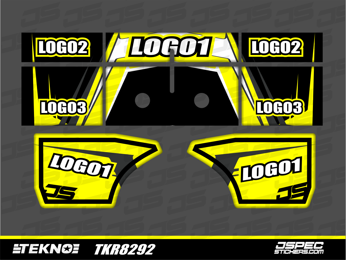 TEKNO PRO WING SKIN JWRAP - Jspec Stickers