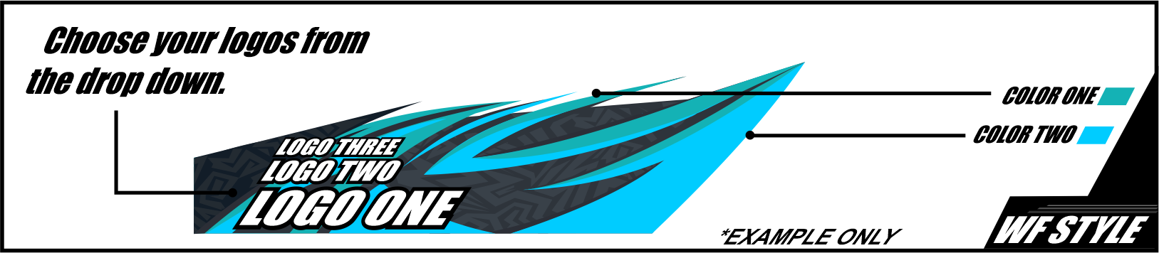 WF STYLE BODY DECAL SET - Jspec Stickers