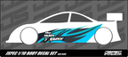 WF STYLE BODY DECAL SET - Jspec Stickers