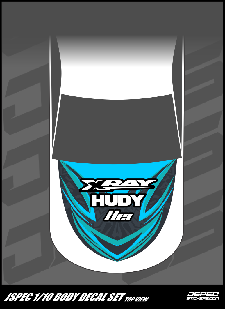 WF STYLE BODY DECAL SET - Jspec Stickers