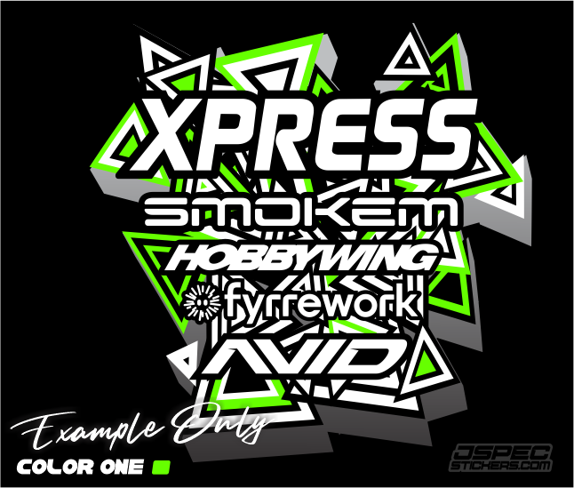 'TRI' CUSTOM RC TSHIRT - Jspec Stickers