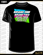 'TRI COLOR' CUSTOM RC TSHIRT - Jspec Stickers