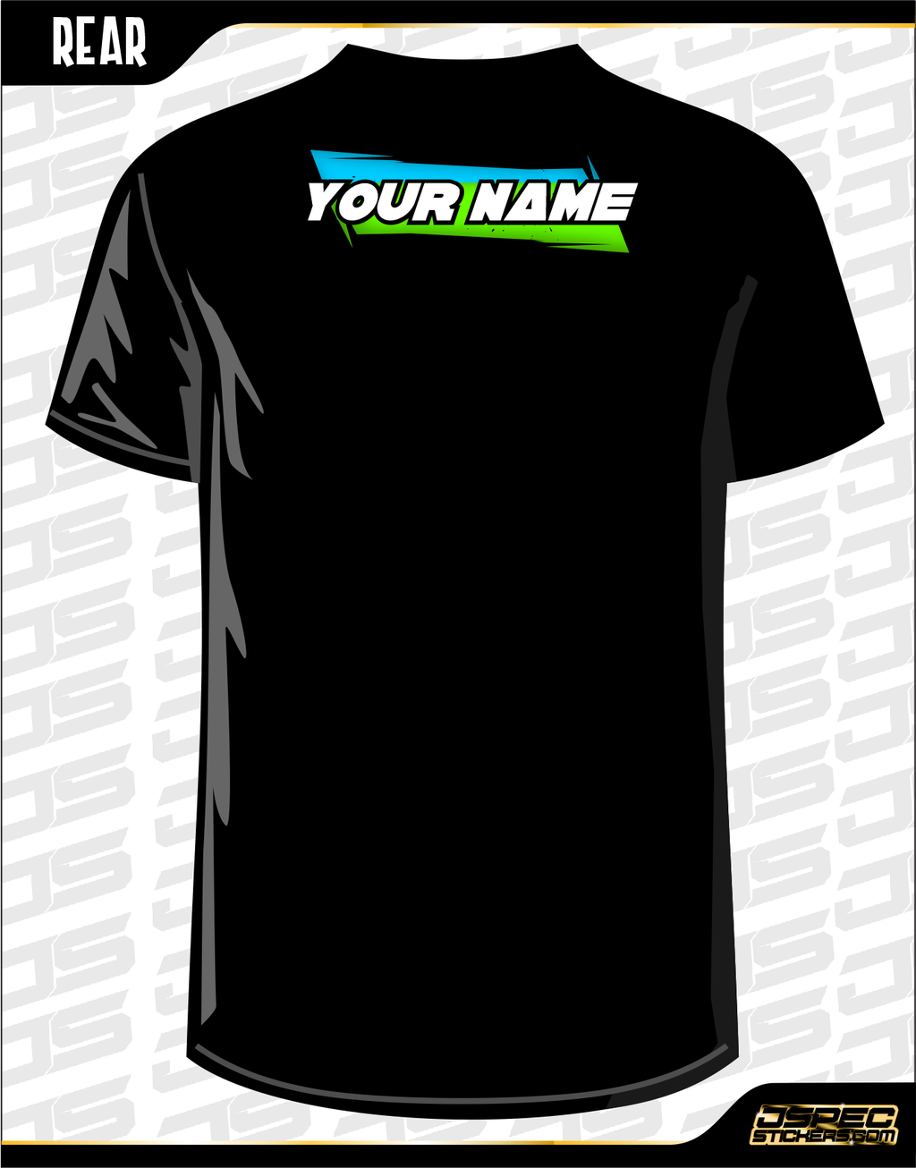 'TRI COLOR' CUSTOM RC TSHIRT - Jspec Stickers