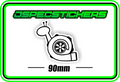 TURBO SNAIL BUMPER STICKER - Jspec Stickers