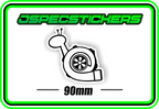 TURBO SNAIL BUMPER STICKER - Jspec Stickers