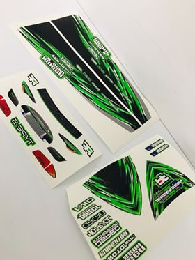 JWRAP INTERNAL BODY DECAL SET - Jspec Stickers
