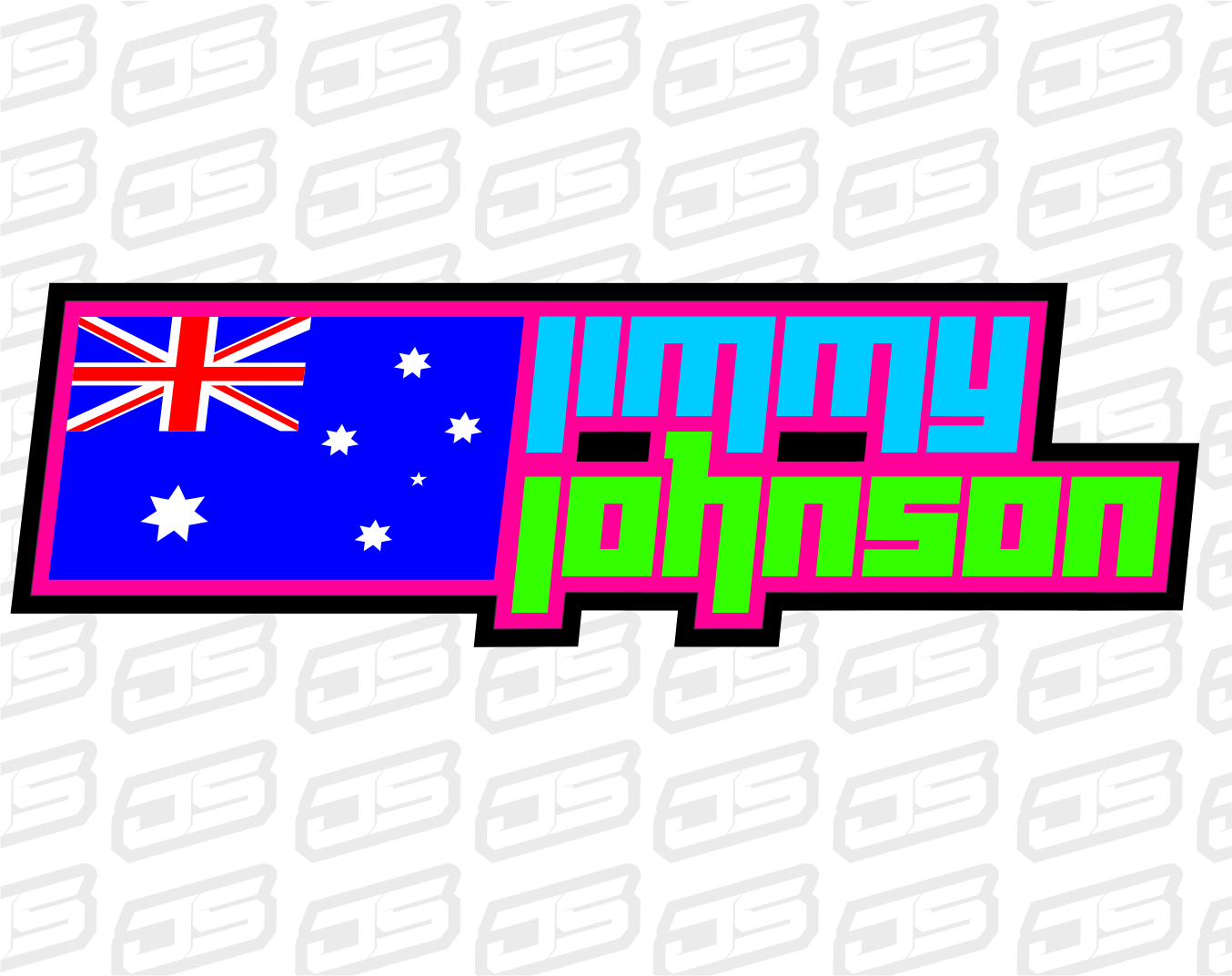 UNLIMITED CUSTOM NAME STICKER - Jspec Stickers