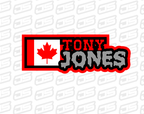 UNLIMITED CUSTOM NAME STICKER - Jspec Stickers