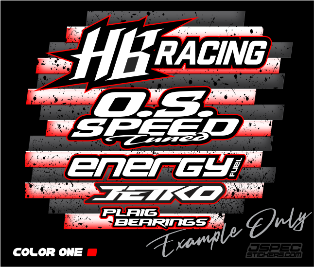 'VENETIAN' CUSTOM RC TSHIRT - Jspec Stickers