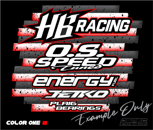'VENETIAN' CUSTOM RC TSHIRT - Jspec Stickers
