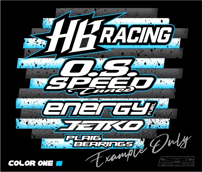 'VENETIAN' CUSTOM RC TSHIRT - Jspec Stickers