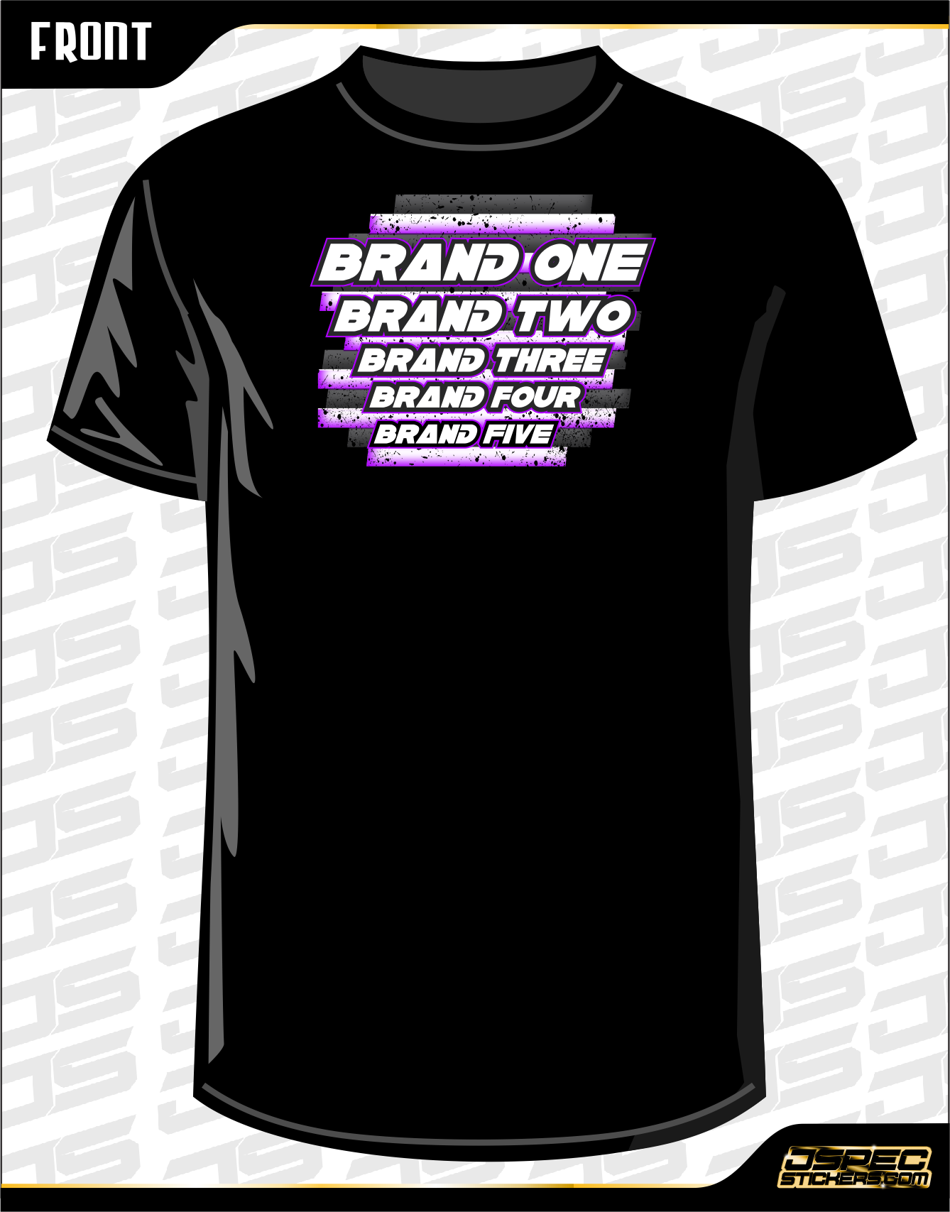 'VENETIAN' CUSTOM RC TSHIRT - Jspec Stickers