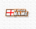 CUSTOM NAME WINDOW STICKERS - Jspec Stickers