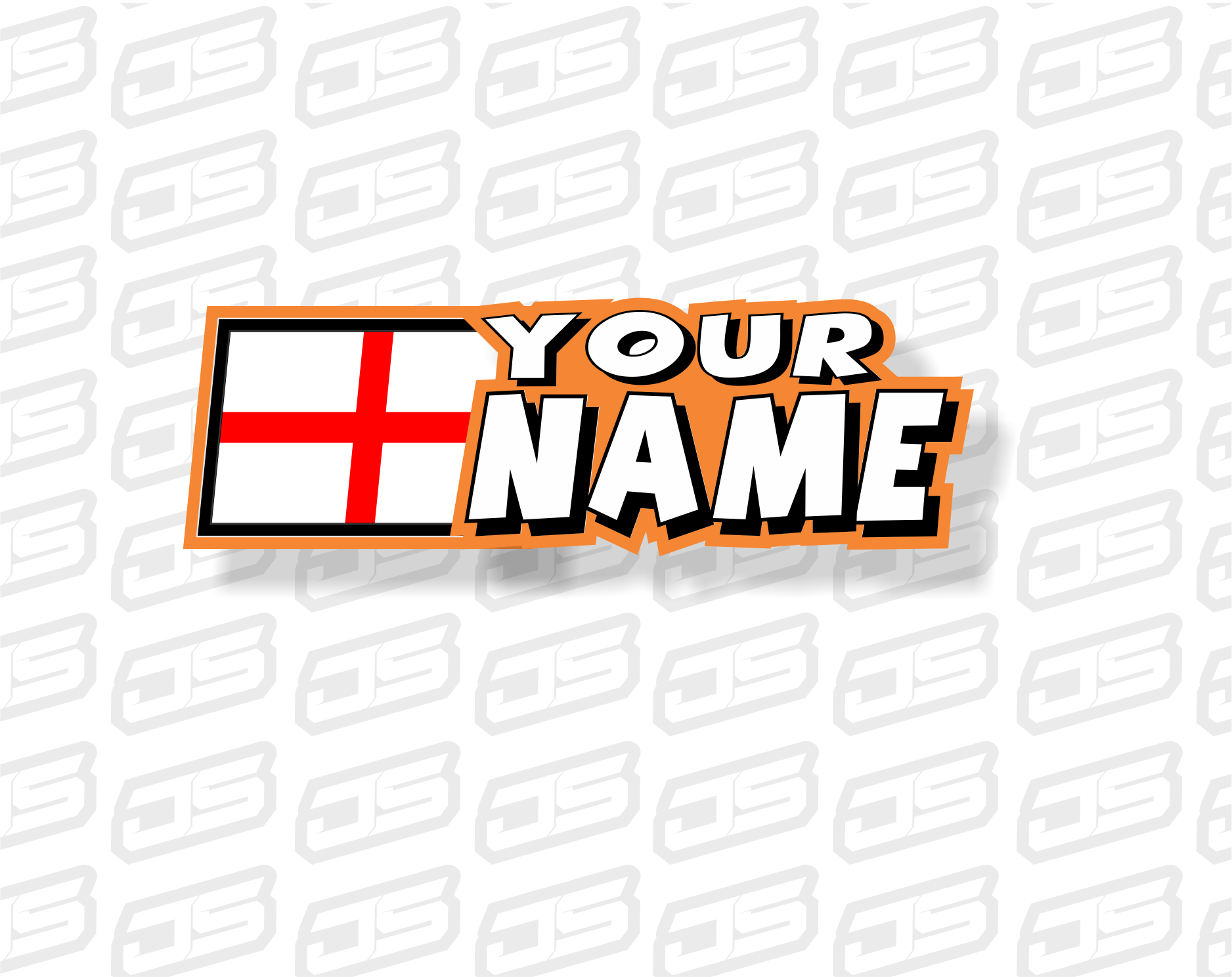 CUSTOM NAME WINDOW STICKERS - Jspec Stickers