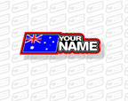 CUSTOM NAME WINDOW STICKERS - Jspec Stickers
