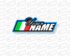 CUSTOM NAME WINDOW STICKERS - Jspec Stickers