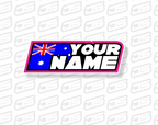 CUSTOM NAME WINDOW STICKERS - Jspec Stickers
