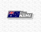 CUSTOM NAME WINDOW STICKERS - Jspec Stickers