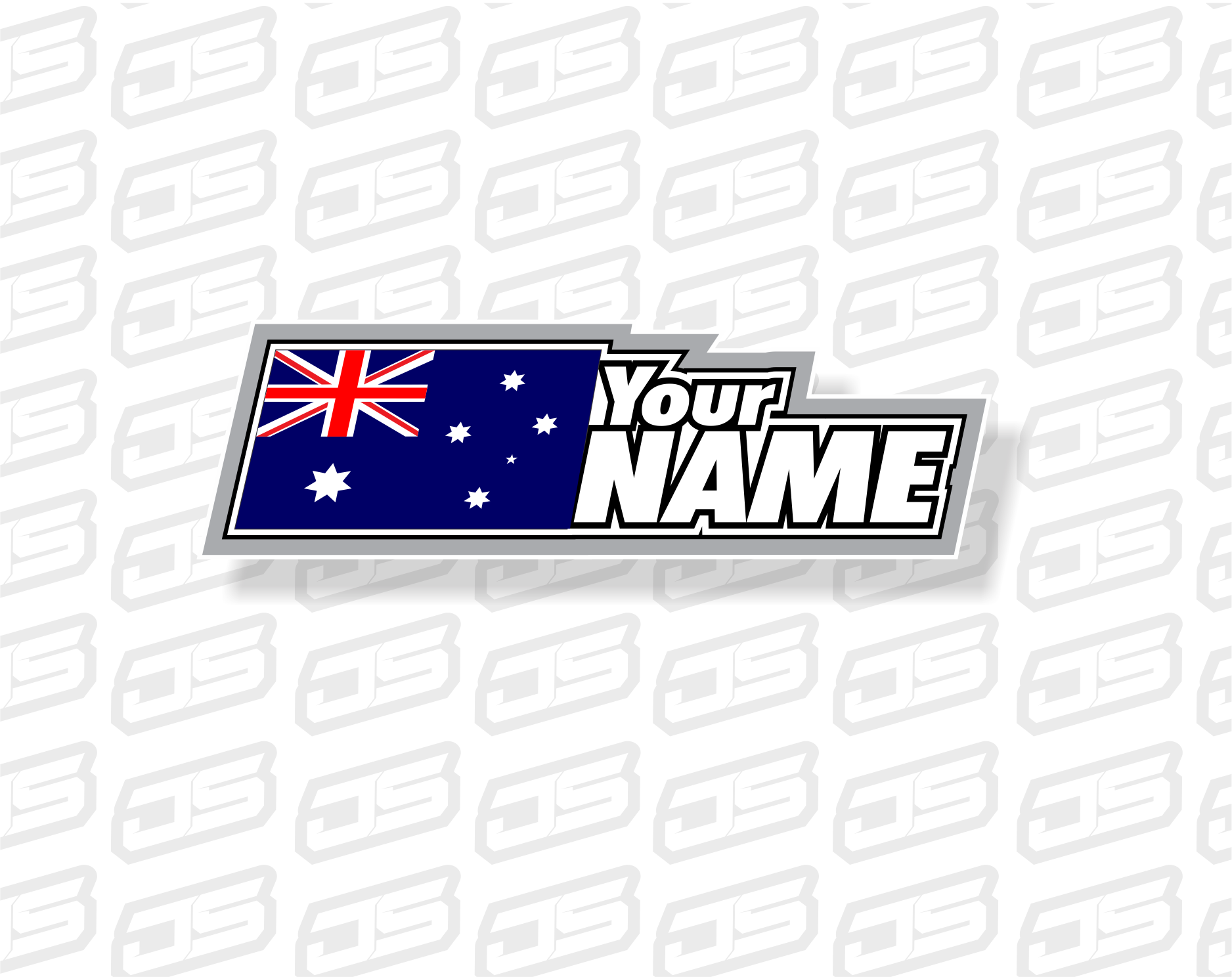 CUSTOM NAME WINDOW STICKERS - Jspec Stickers