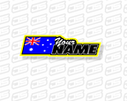 CUSTOM NAME WINDOW STICKERS - Jspec Stickers